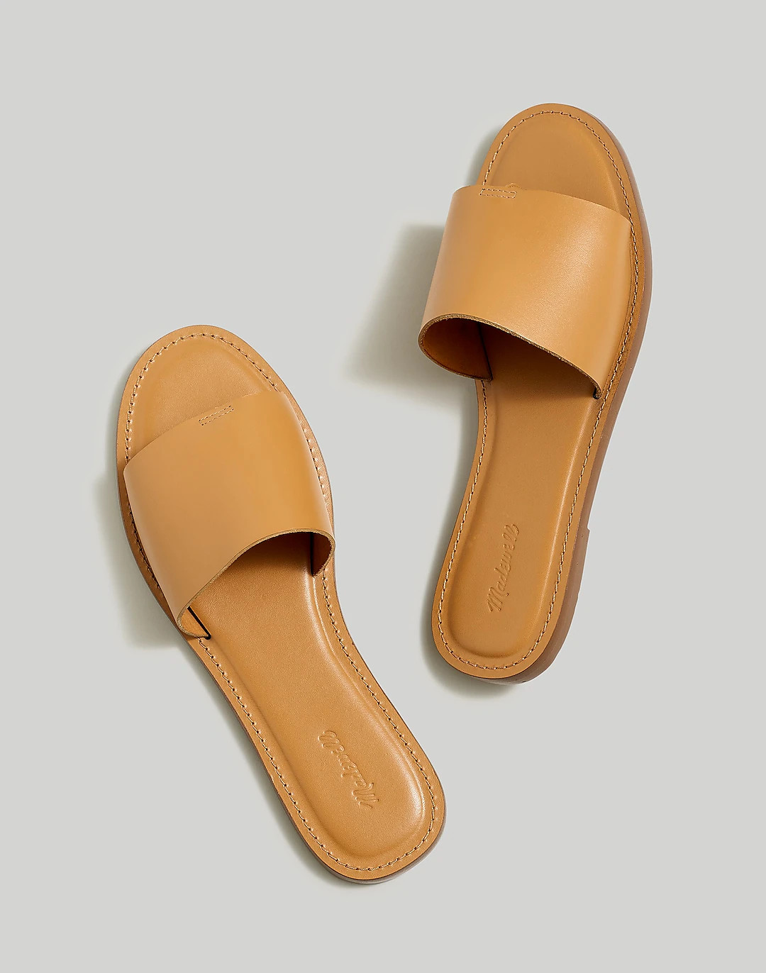The Boardwalk Post Slide Sandal | Madewell