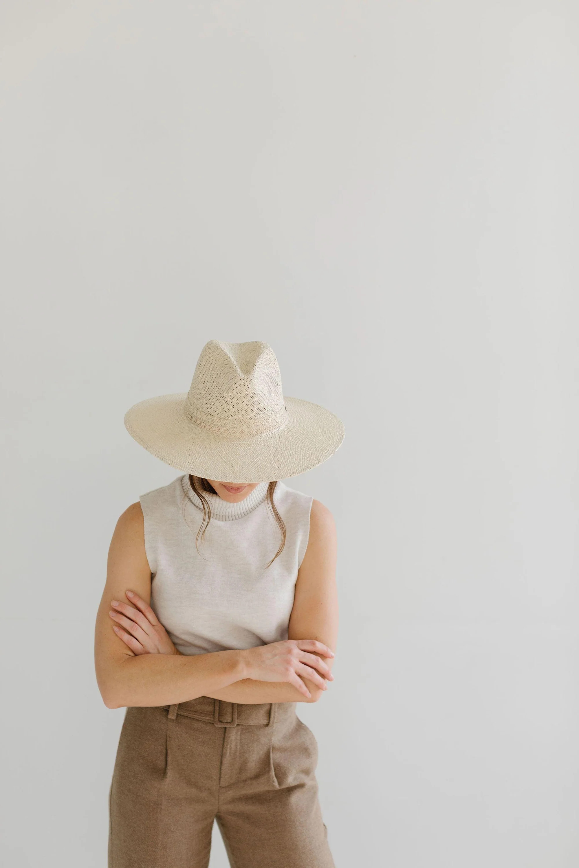 Fiona Straw Fedora - Cream | Gigi Pip