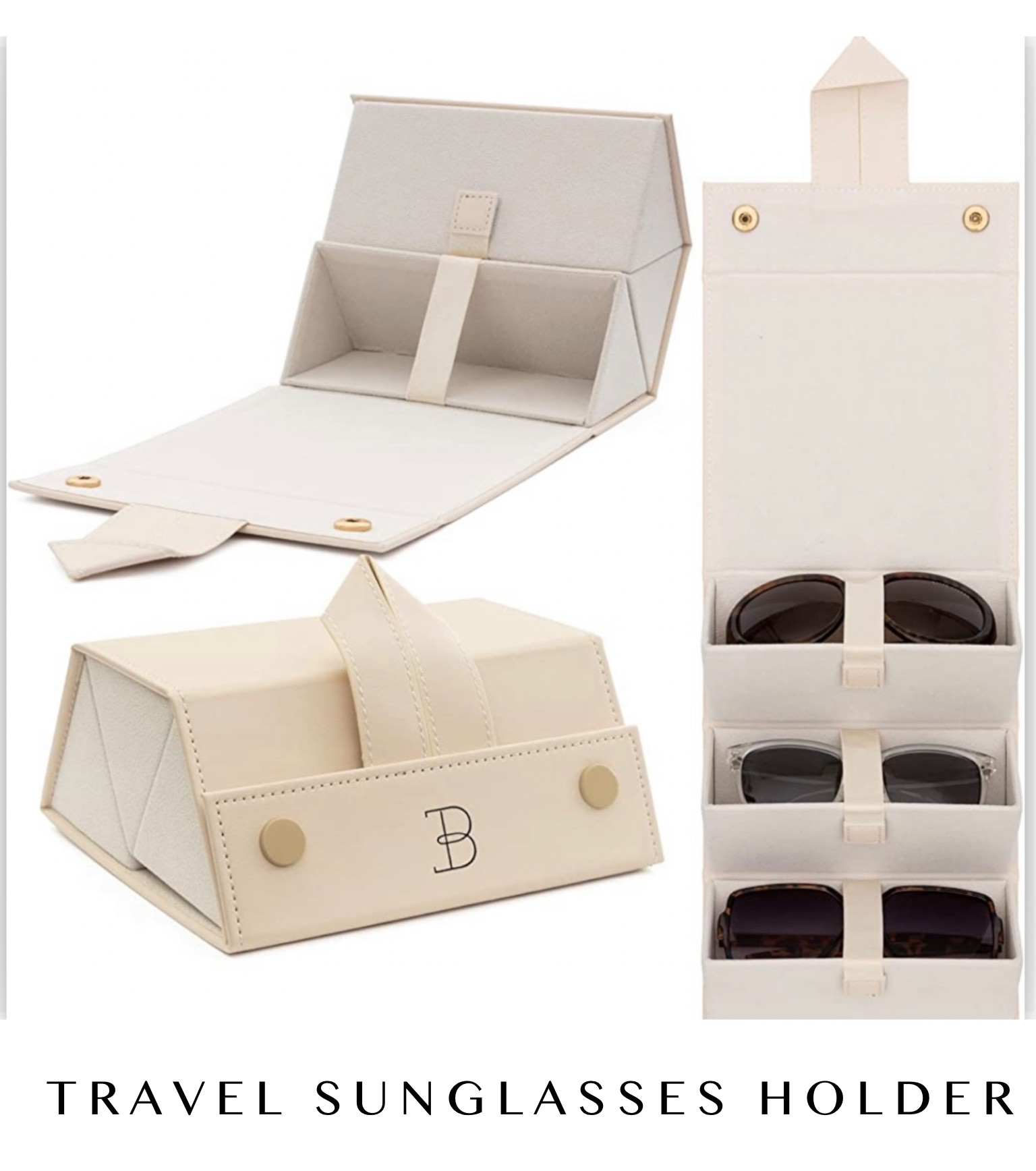 My new travel sunglasses holder ! Amazon find, amazing quality 

#LTKGiftGuide #LTKunder50 #LTKtravel