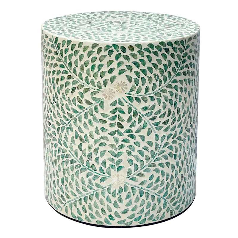 Daisy Accent Table, Green | At Home