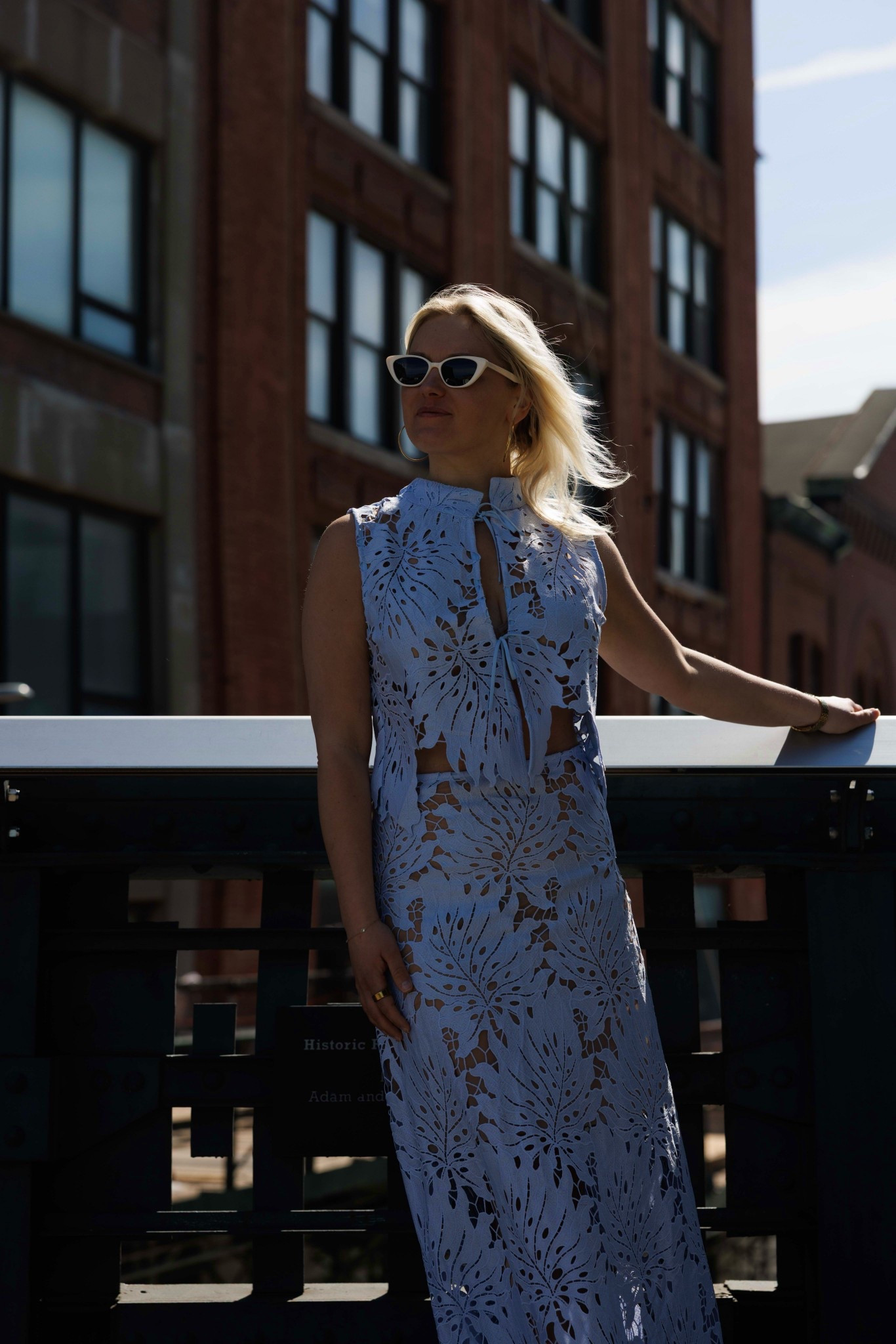 The prettiest blue lace two piece outfit 

#LTKStyleTip