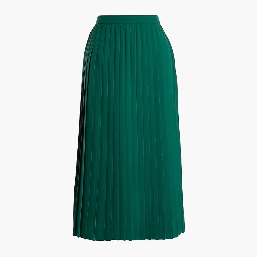 Long pleated midi skirt | J.Crew Factory