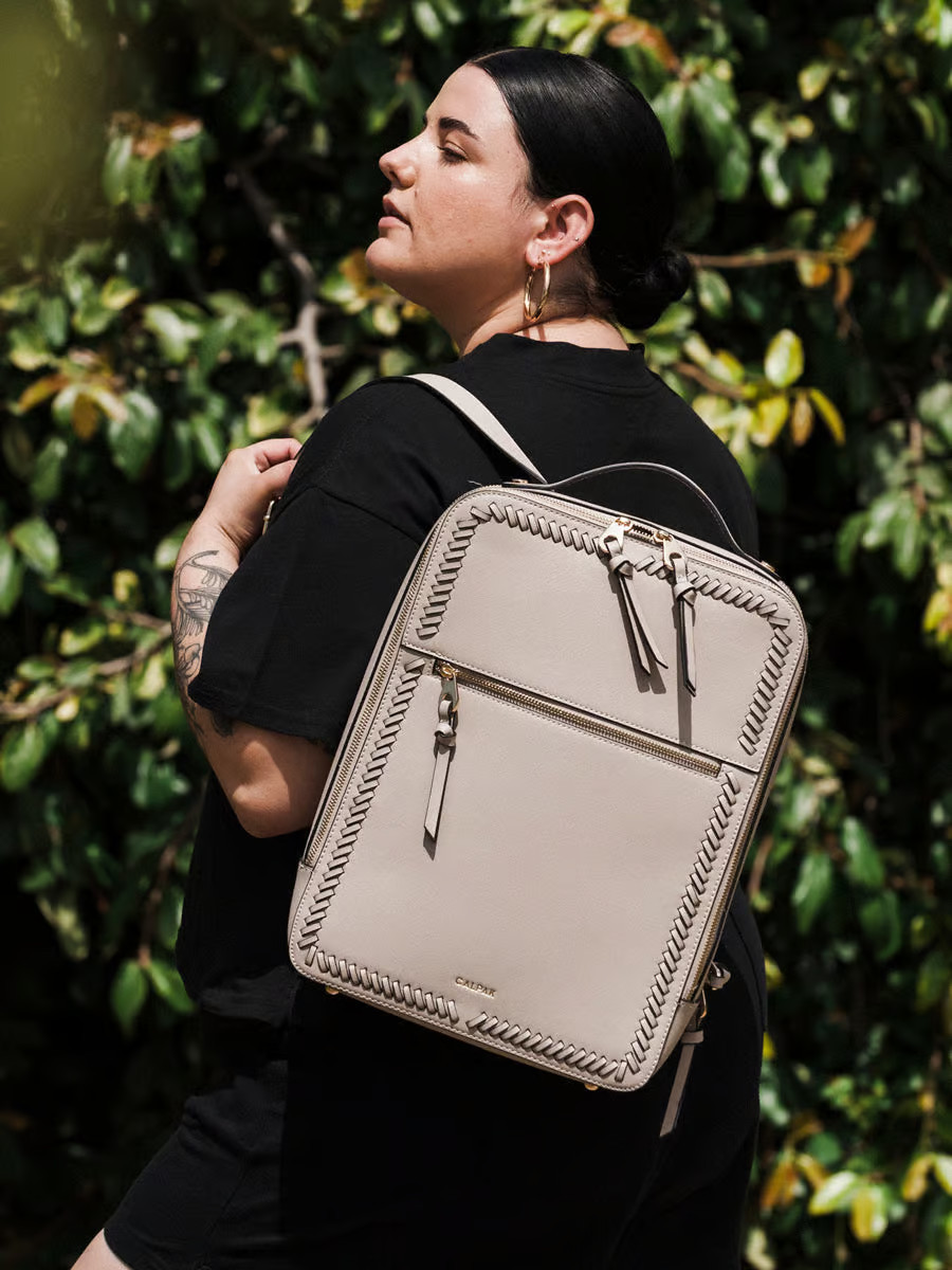 Kaya 15 inch Laptop Backpack in Caramel | CALPAK | CALPAK Travel