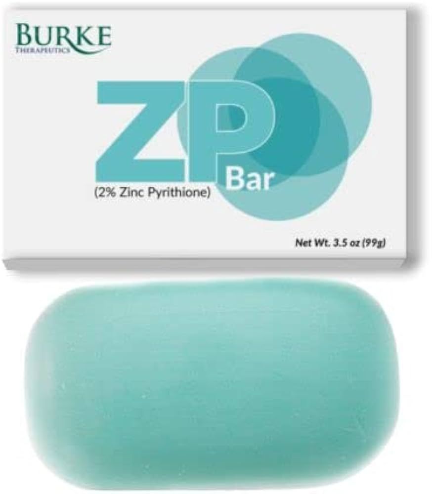 Burke Pharmaceuticals ZP Cleansing Bar with Zinc Pyrithione, 2% - Unisex Skin Cleaning Agent, Bar | Amazon (US)