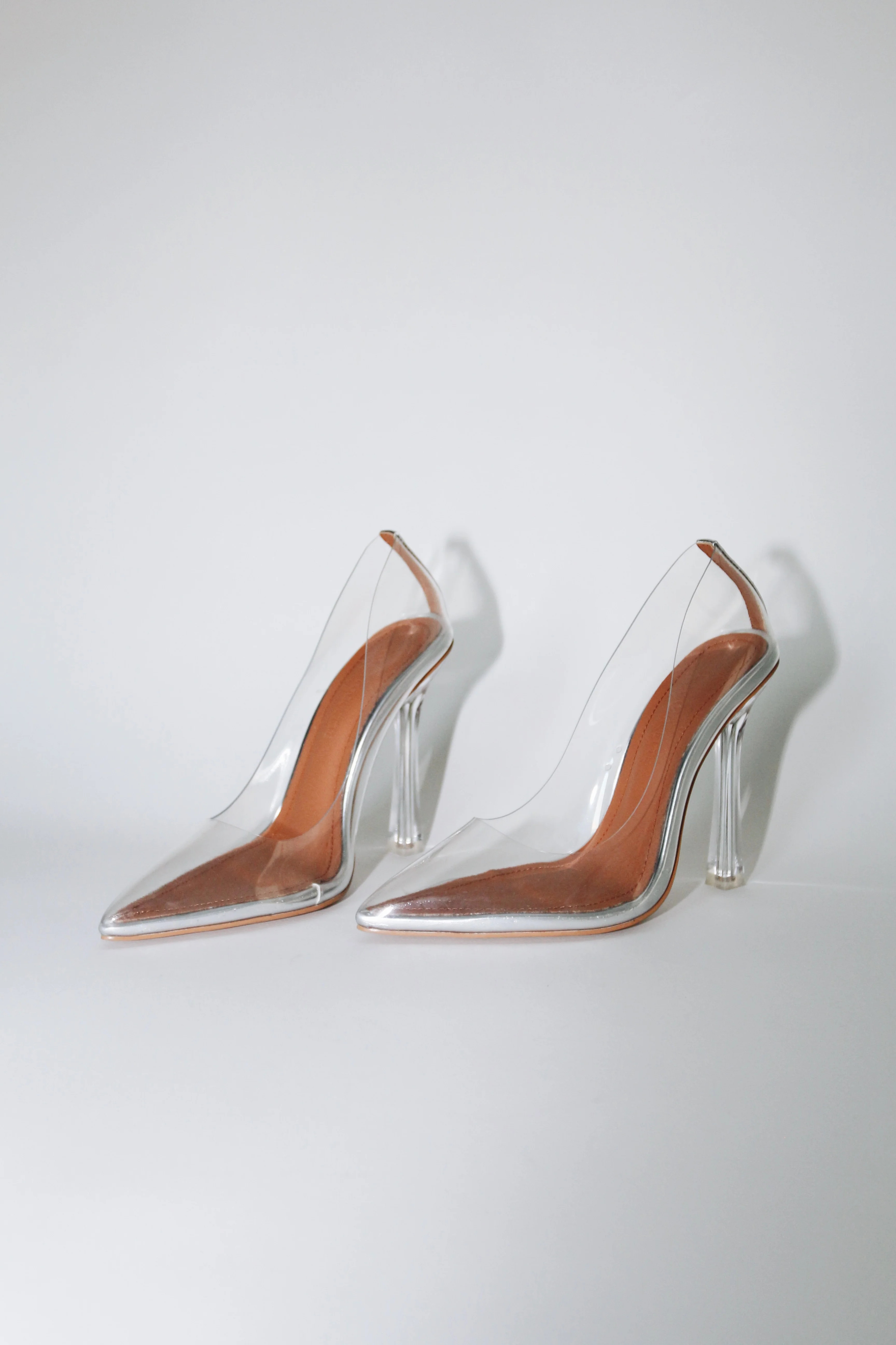 Yonce Glass Pumps 110 mm | CULT OF COQUETTE