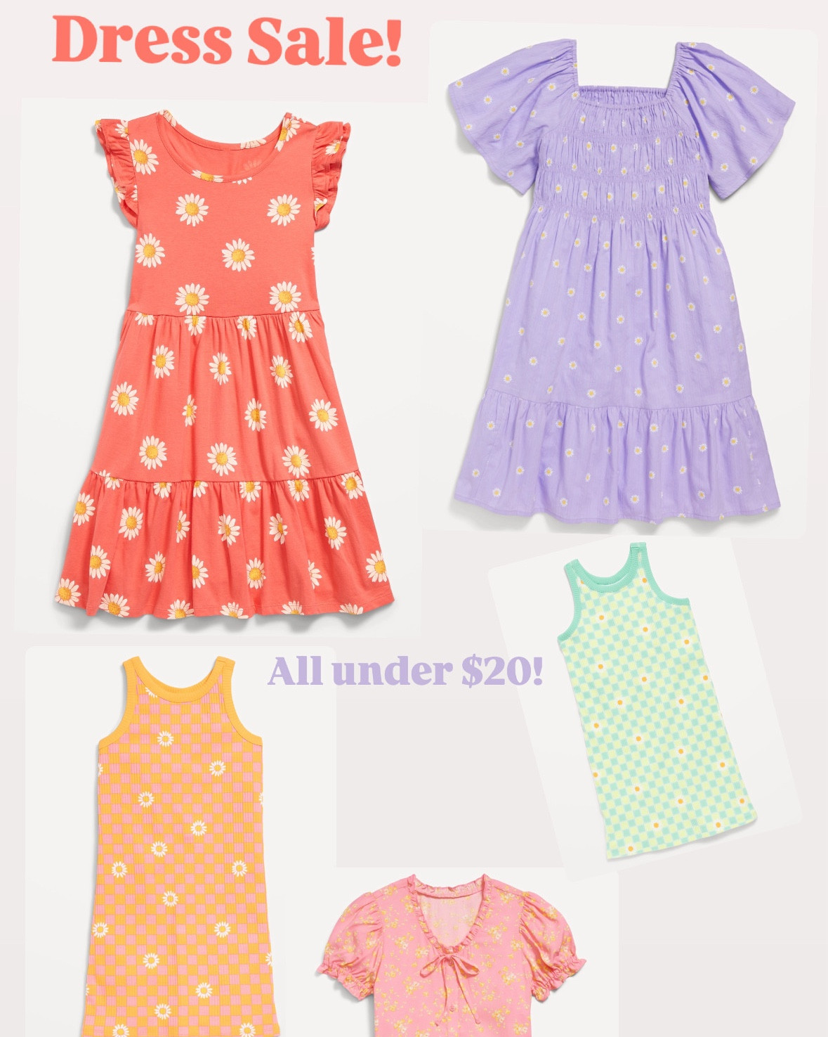 Sale!!! All dresses under $20!
Stocking up for spring and summer! 

#LTKKids #LTKSaleAlert #LTKSpringSale