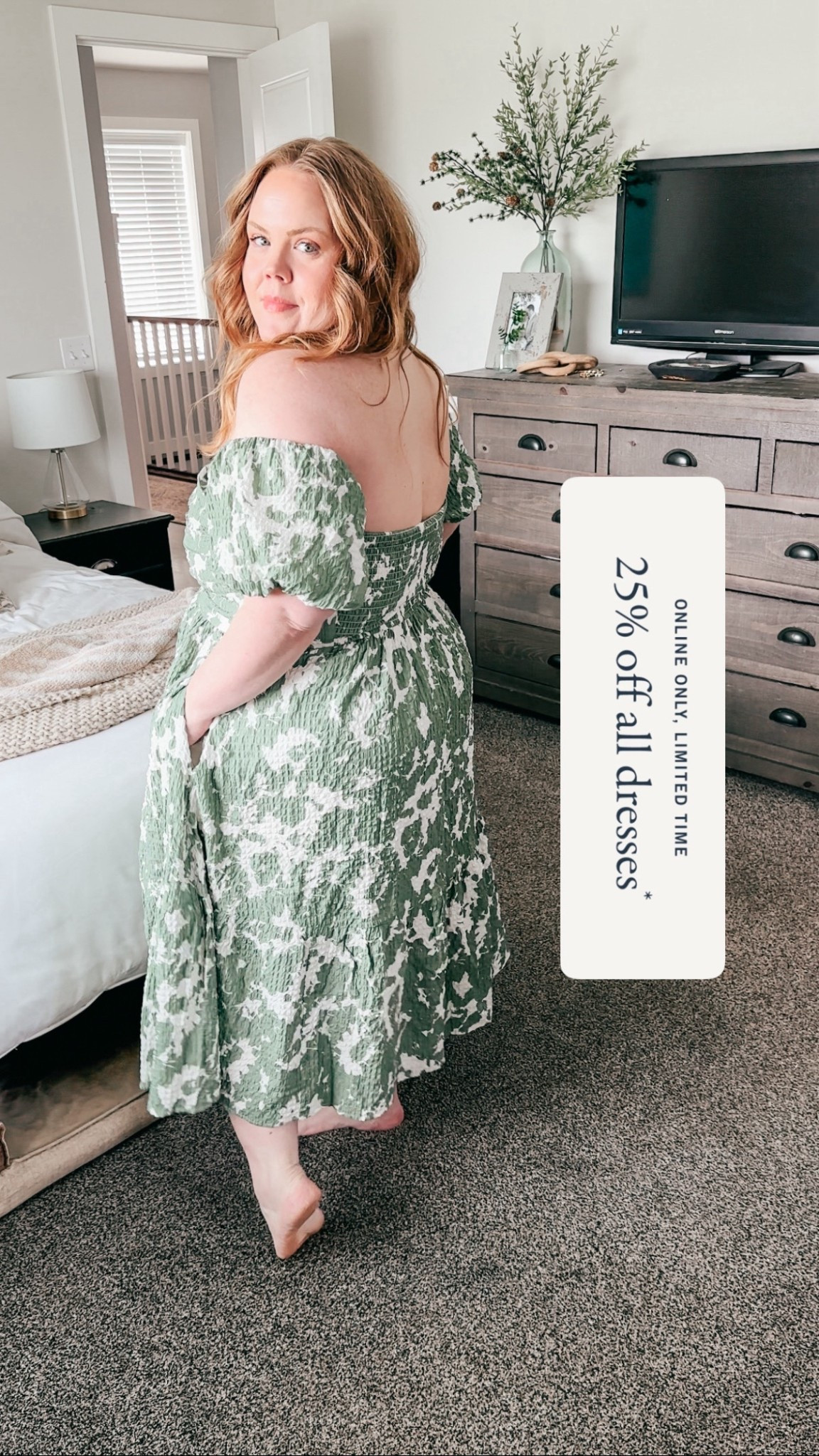 25% off dresses at Abercrombie, PLUS an additional 25% off with code AFLTK

wearing an XL

#LTKSpringSale #LTKPlusSize #LTKSaleAlert