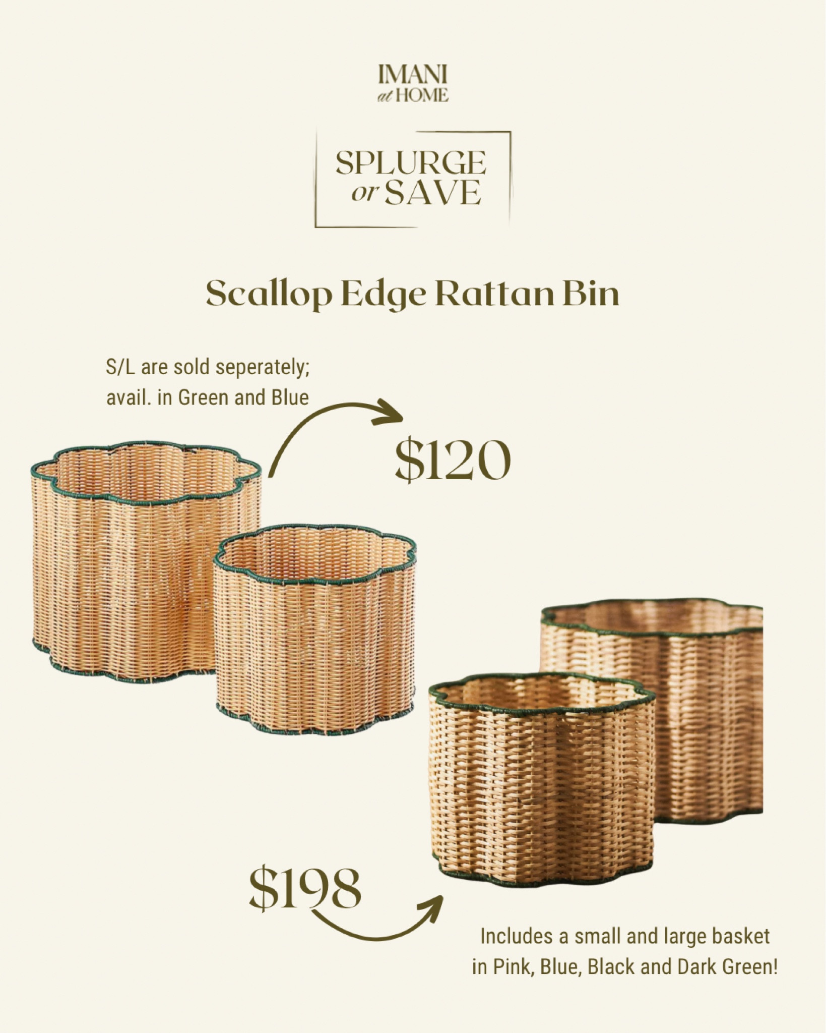 Which basket is more expensive? The answer will shock you! 

#LTKsalealert #LTKhome