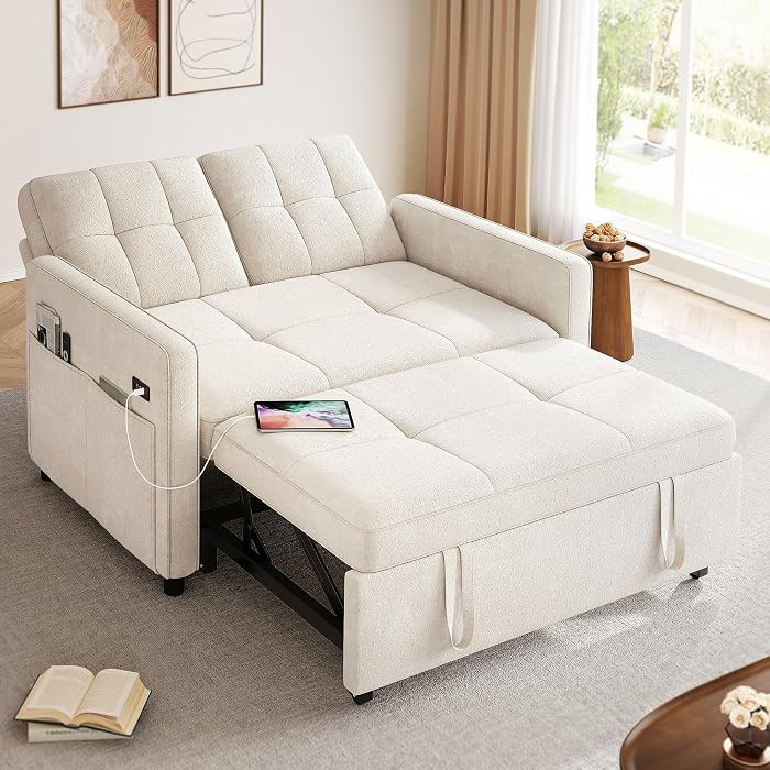 YITAHOME 55" Convertible Sofa Bed | Amazon (US)
