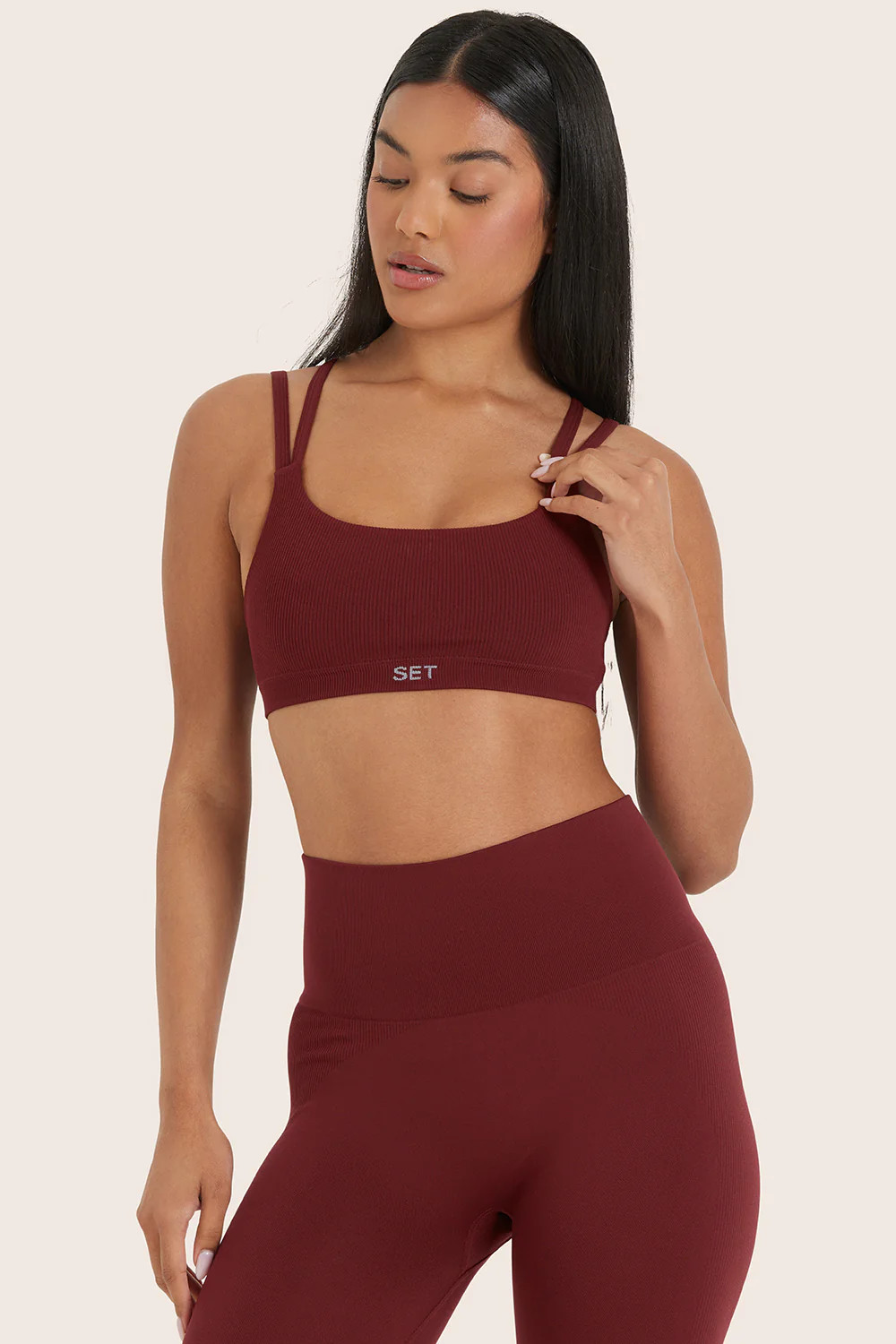 SCULPTFLEX® POWER DOUBLE STRAP BRA - TRAIL | SET Active