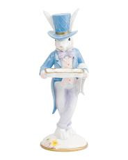 Bunny With Tophat And Tray | TJ Maxx