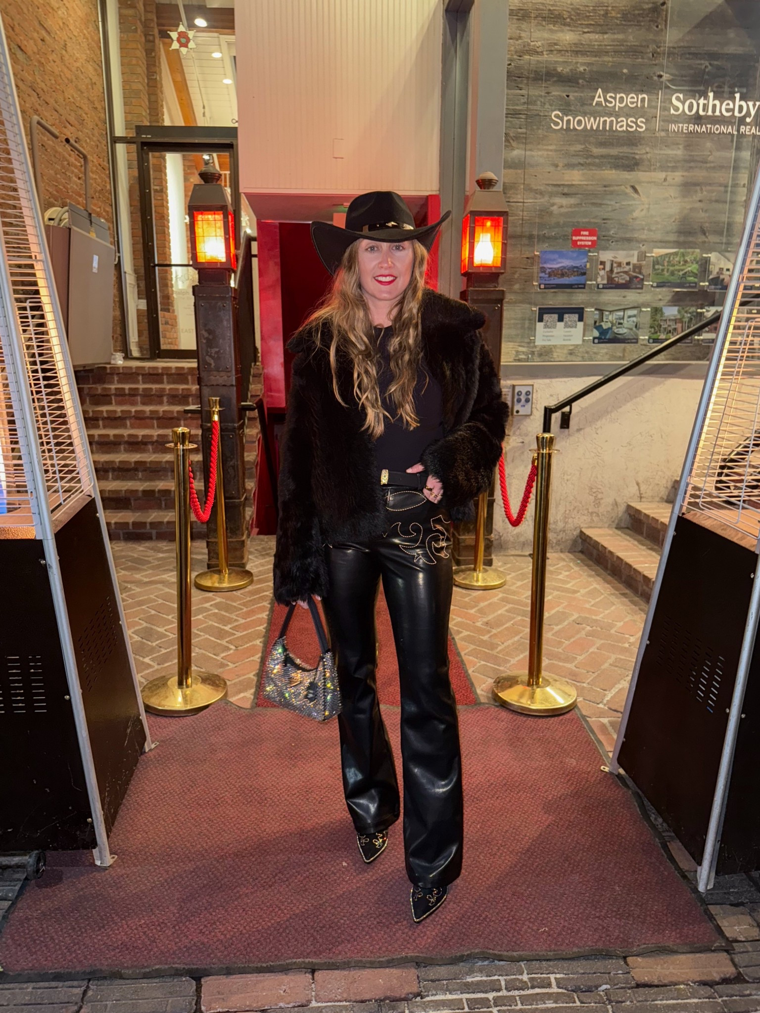 Aspen dinner outfit! #aspenstyle #aspenfashion #aspen 

Wearing a small in the top
Size 6 in pants
My Christian Louboutin see the bootie versus not the full leg  

#LTKootd #LTKdayinmylife