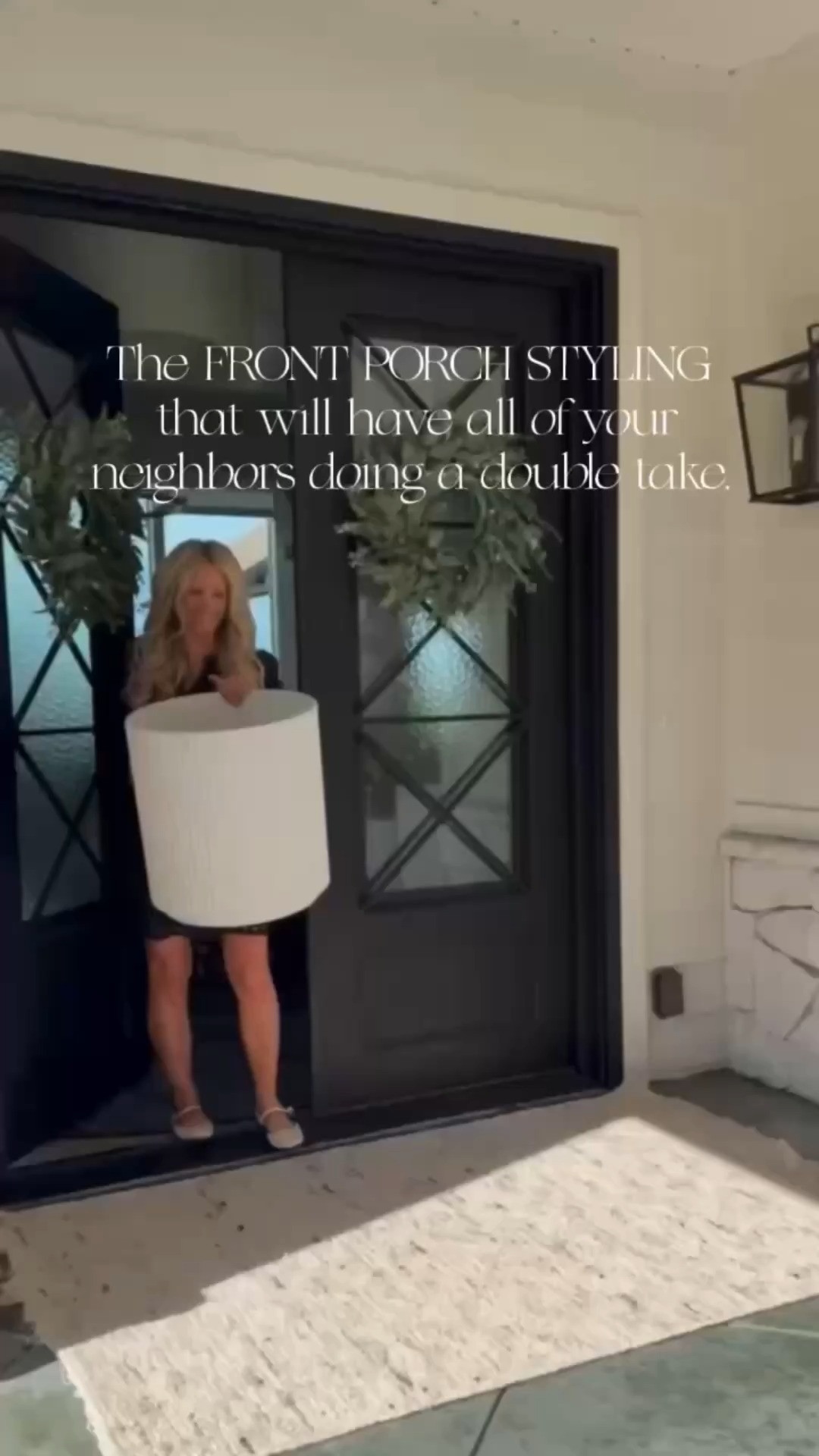 FRONT PORCH STYLING! These FRONT PORCH DECOR FINDS instantly create that designer curb appeal everyone notices. From the OVERSIZED OUTDOOR PLANTERS and MODERN DOORMATS to the CLASSIC WREATHS and EXTERIOR LIGHTING, these pieces make your entry feel polished, welcoming, and beautifully styled the moment guests arrive.

#Amazon #TheHillaryStyle #AmazonHome #FrontPorchDecor #CurbAppeal #OutdoorDecor #EntrywayStyle #ModernHomeDecor #AmazonFinds #HomeStyle 

 #LTKU #LTKOver40 #LTKHome