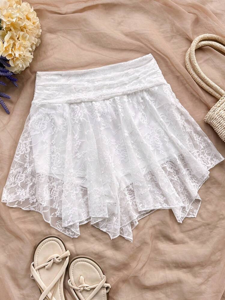 Lace Skirt | SHEIN