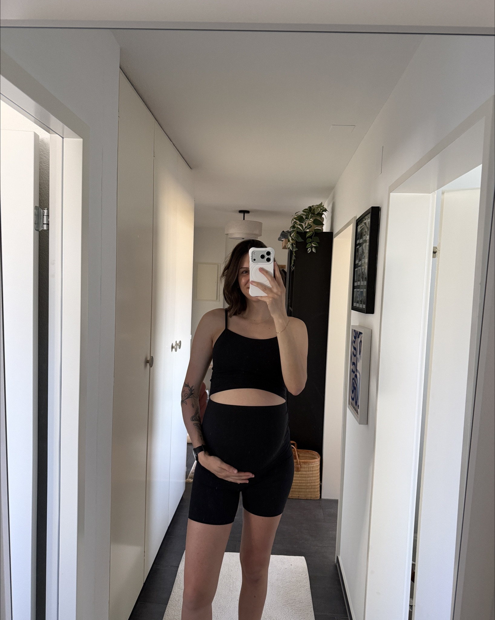 37 weeks pregnant active outfit of the day! These are my faves from Amazon - supportive tank + maternity biker shorts! 

#LTKBump #LTKmomlife #LTKActive