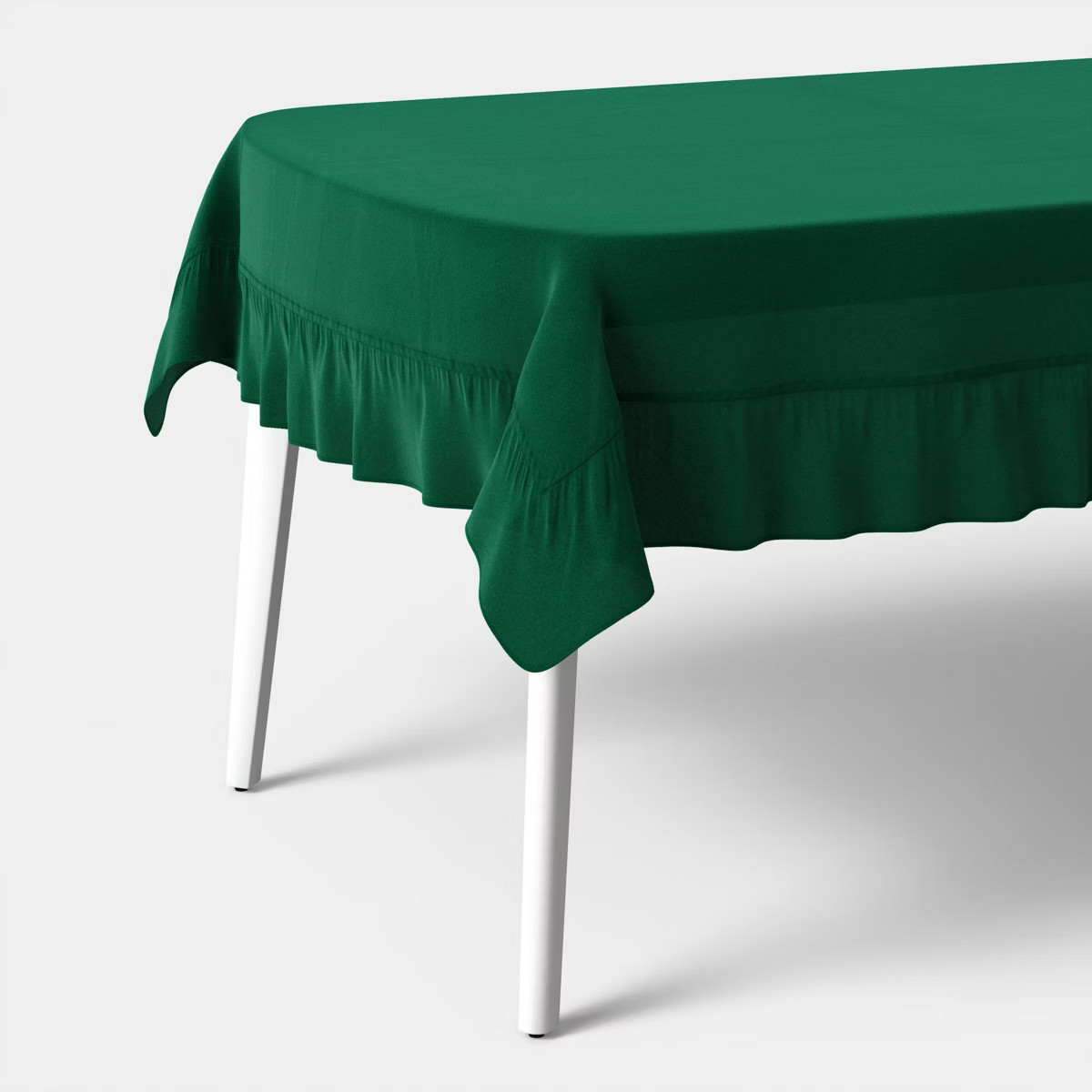 Ruffle Tablecloth Green - Threshold™ | Target