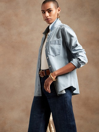 The Classic Denim Shirt | Banana Republic (US)