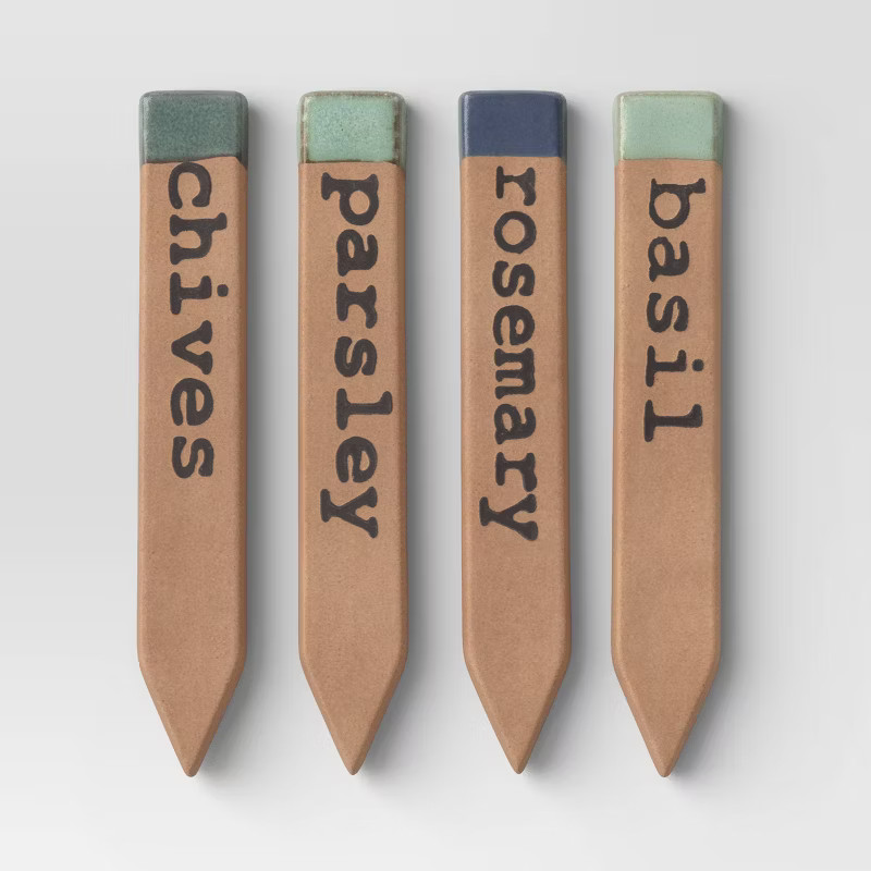 4pk Stoneware Herb Marker - Smith & Hawken™ | Target