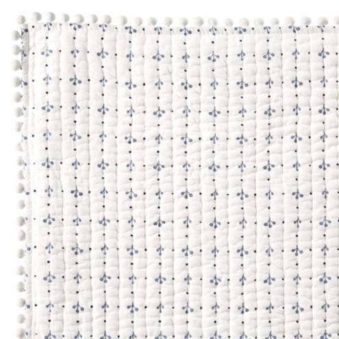 Georgie Pom Pom Cotton Quilt Bedding | Ballard Designs, Inc.
