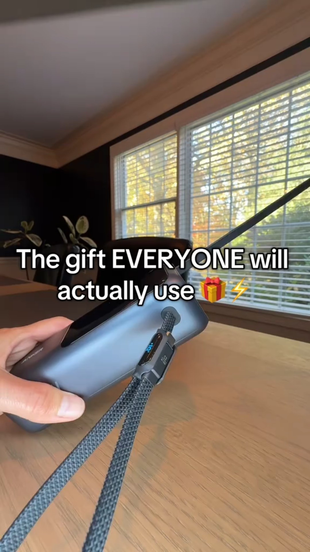 Perfect for literally anyone on your list this holiday season! 🎁🙌 This Anker portable power bank charges up to 4 devices at once ⚡️ It’s got a built-in retractable charging cord, a handle that doubles as another, plus extra ports for your phone, tablet, and laptop! 🔋  #tech #powerbank #giftidea @AnkerOfficial  #travelessentials #phonecharger #bestgiftidea

#LTKTravel #LTKGiftGuide