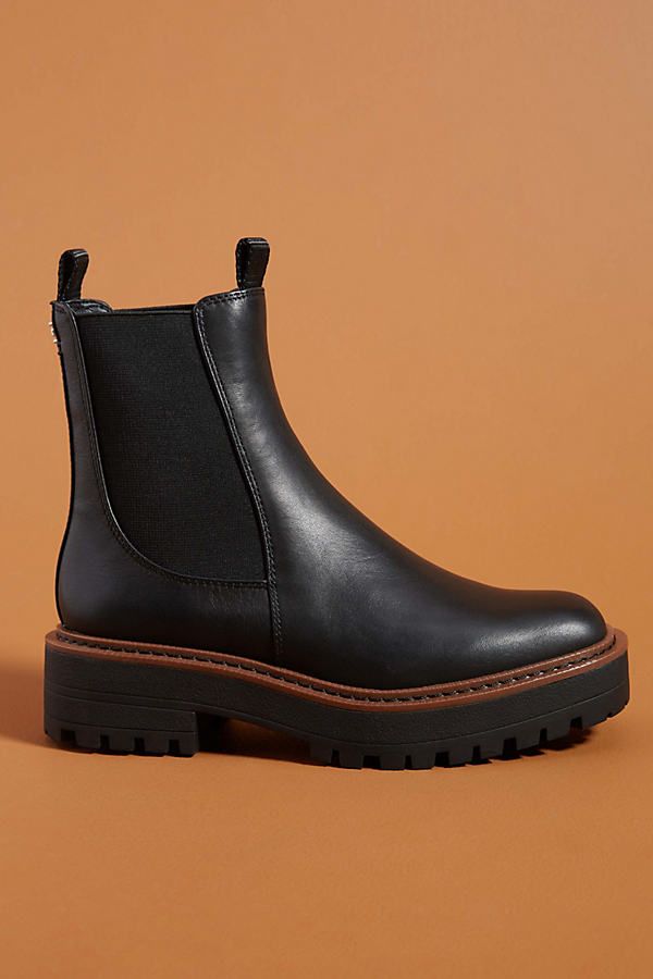 Sam Edelman Laguna Chelsea Boots By Sam Edelman in Black Size 7.5 | Anthropologie (US)