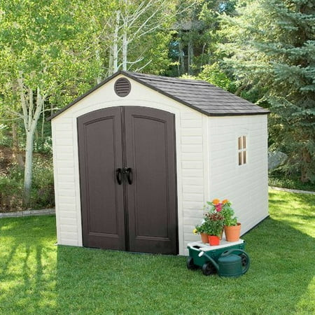Lifetime 8 Ft. W x 10 Ft. D Storage Shed, 6405 | Walmart (US)