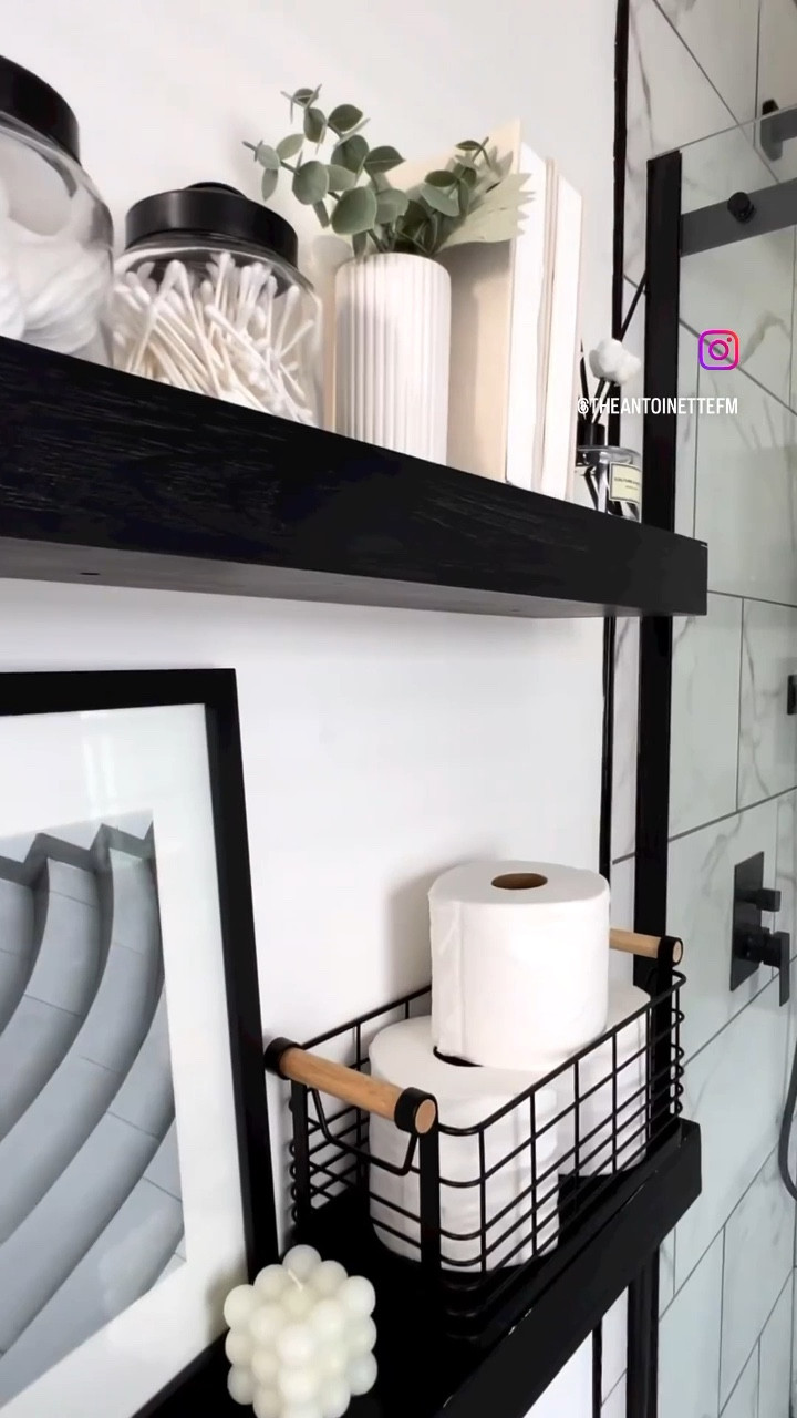 Bathroom Floating Shelves Decor 

#LTKunder50 #LTKFind #LTKhome