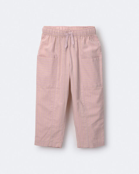 Toddler Girl Pocket Pant in Stripes - Light Pink - Otter Avenue | Carter's | Carter's Inc
