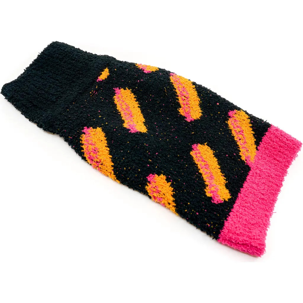 the furryfolks Hot Doggie Turtleneck Pet Sweater in Black at Nordstrom Rack, Size Large | Nordstrom Rack