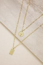Medallions of Mine Layered Coin Necklace Set | Ettika