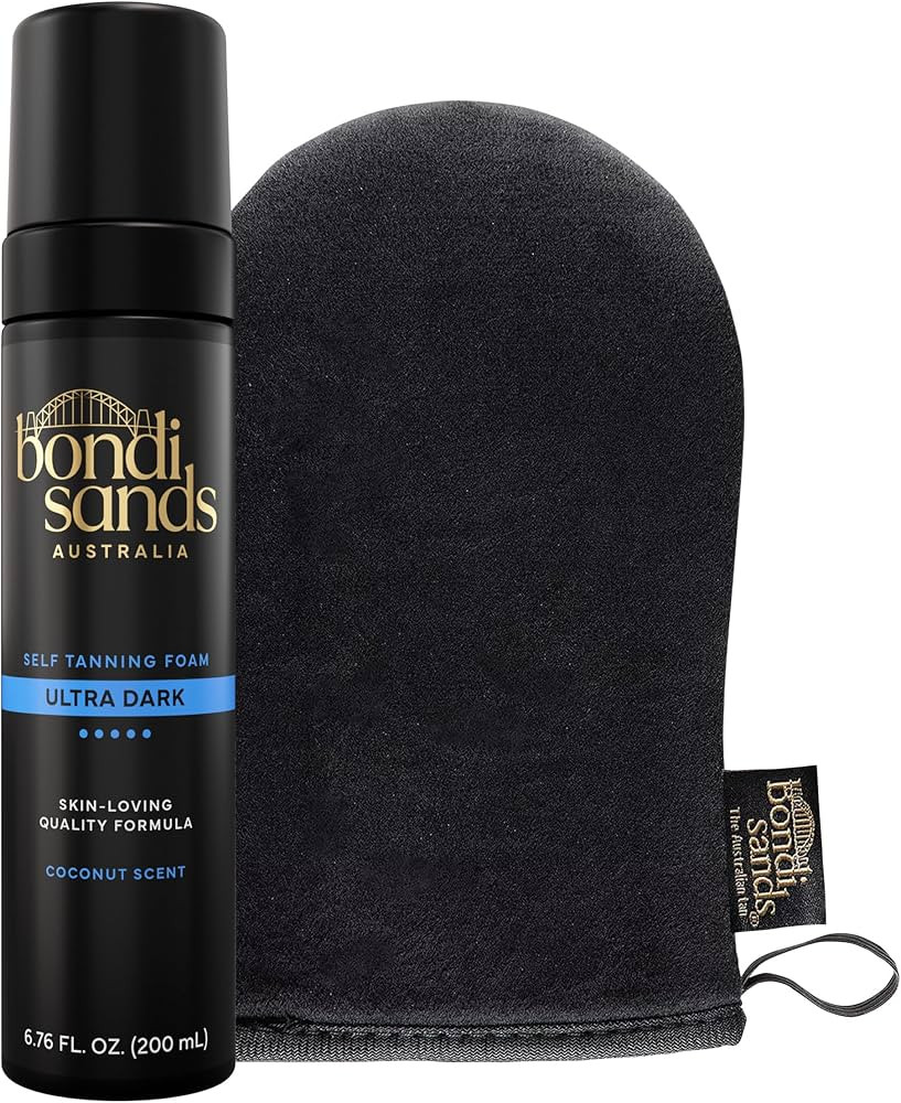 Bondi Sands Self Tanning Foam + Application Mitt | Includes Lightweight Sunless Foam + Reusable M... | Amazon (US)