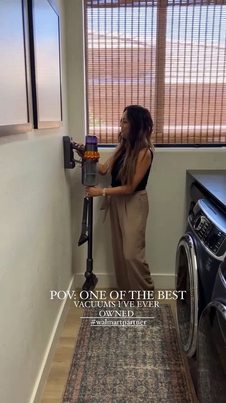 POV: One of the best vacuums I've ever owned. Love that @walmart #walmartpartner carries a lot of brands that I trust. This Dyson is incredible with all the different components. You wouldn't need another vacuum. #walmart 

#LTKHome