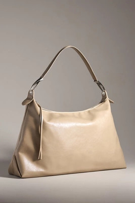 Melie Bianco Faux-Leather Slouchy Bag | Anthropologie (US)