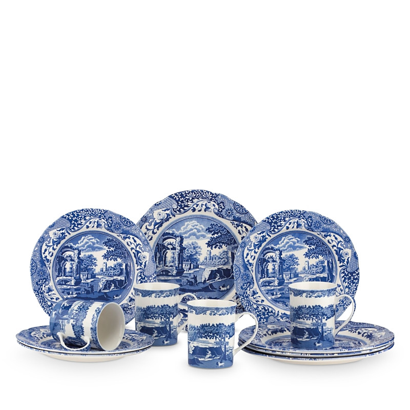 Spode Blue Italian 12 Piece Dinnerware Set | Bloomingdale's (US)