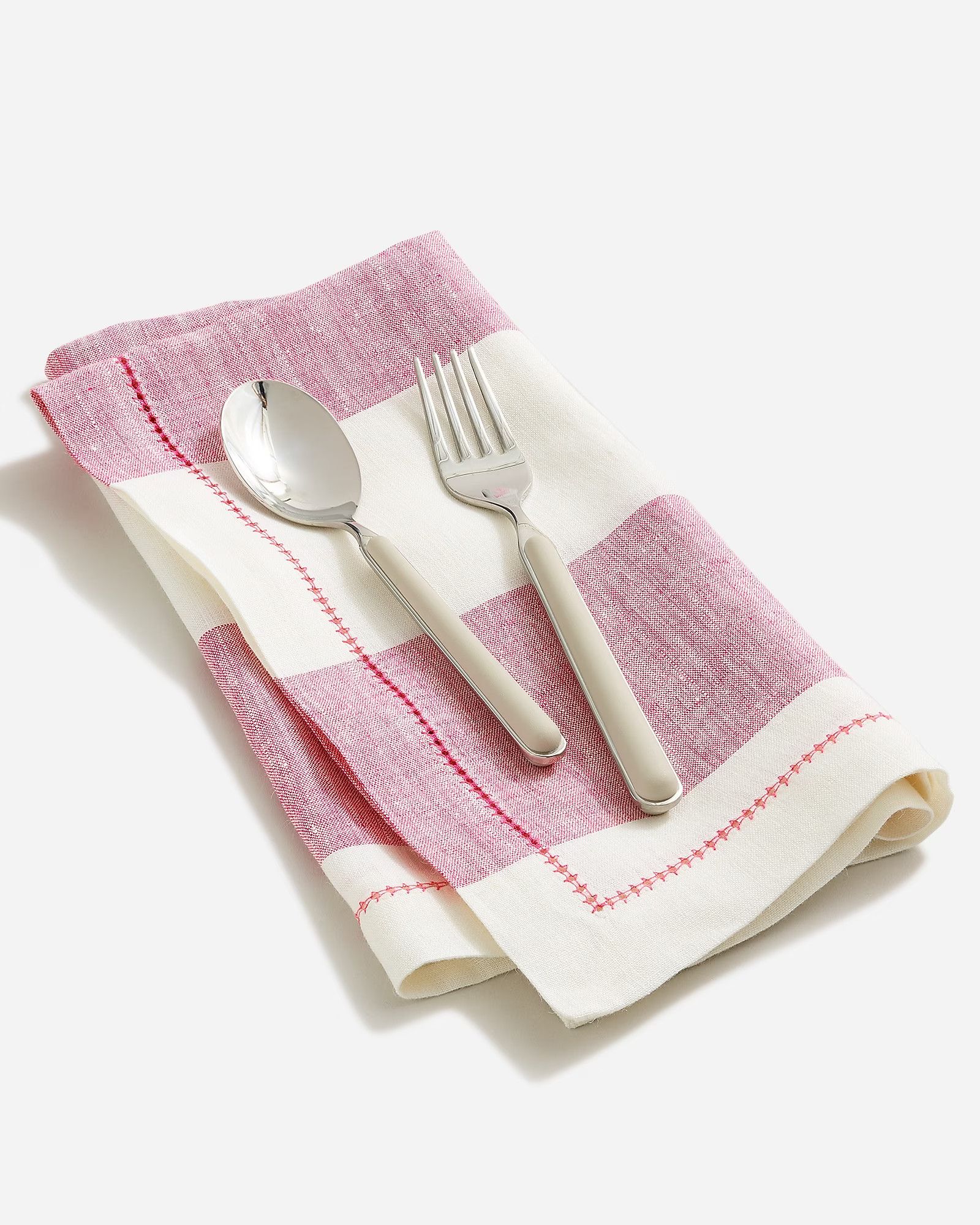 Set-of-four napkins in heritage stripe | J.Crew US
