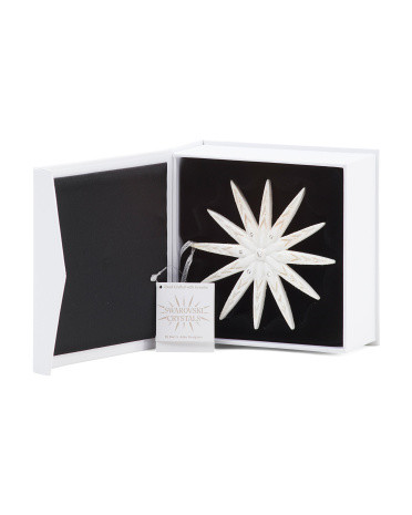 4in Modern Snowflake Ornament | TJ Maxx