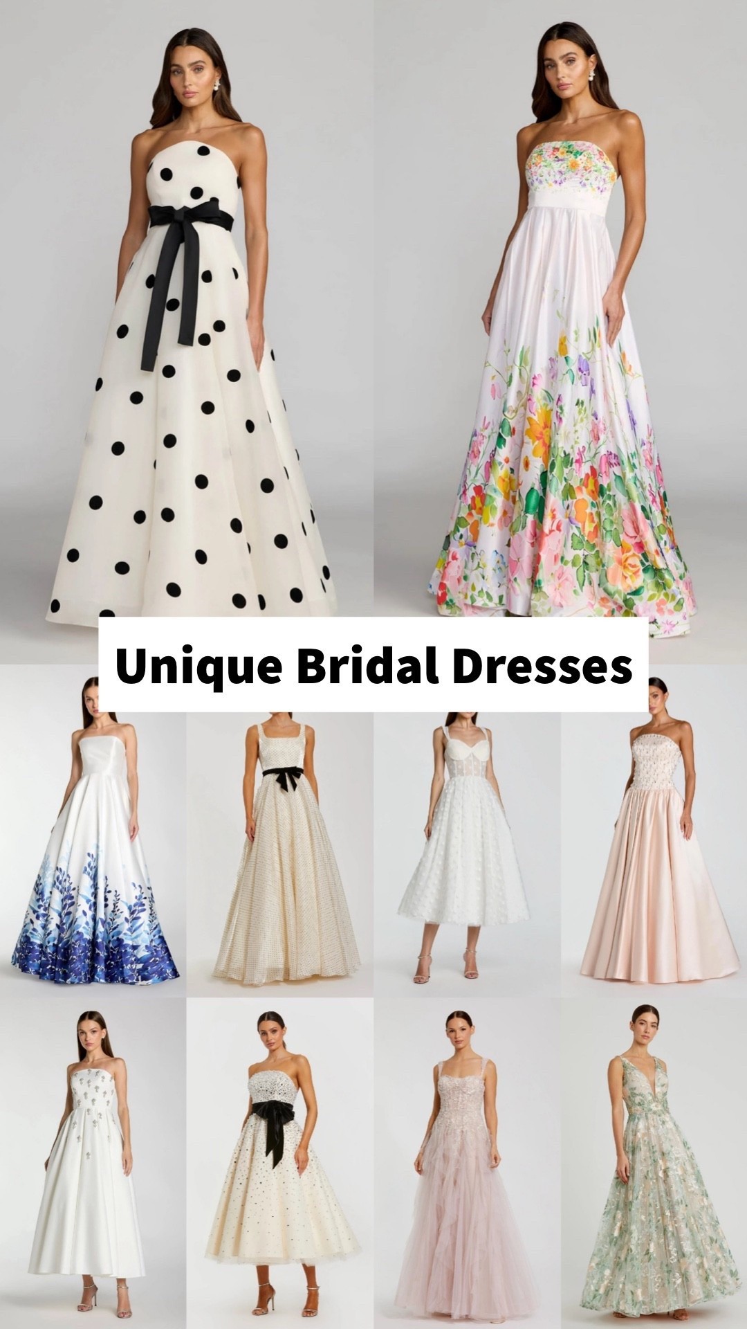 Unique bridal dresses at Mac Duggal.

Reception dresses, bride wedding dresses, courthouse elopement dresses, long white dresses, minimalist wedding dresses, or micro wedding dresses. 

#LTKWedding #LTKSeasonal