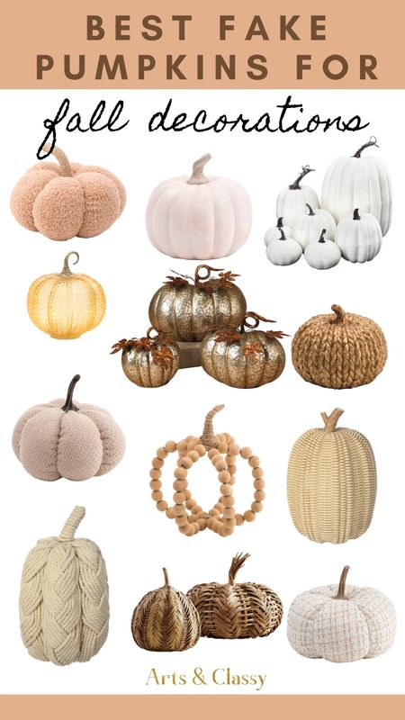 When it comes to finding the best fake pumpkins for fall decorating, there are a few things to keep in mind. First, consider the size of the pumpkin. You want to choose a pumpkin that is large enough to make an impact, but not so large that it is difficult to move around. Next, consider the color of the pumpkin. Most people associate pumpkins with orange, but there are a variety of colors available, so you can find one that will match your decor. Finally, consider the price. You don't want to spend a lot of money on a fake pumpkin, but you also want to make sure you get a good quality one that will last for several years.Pumpkins, Halloween, decor, interior design, skull, fall wreath, modern home, holiday decor

#LTKhome #LTKSale #LTKSeasonal