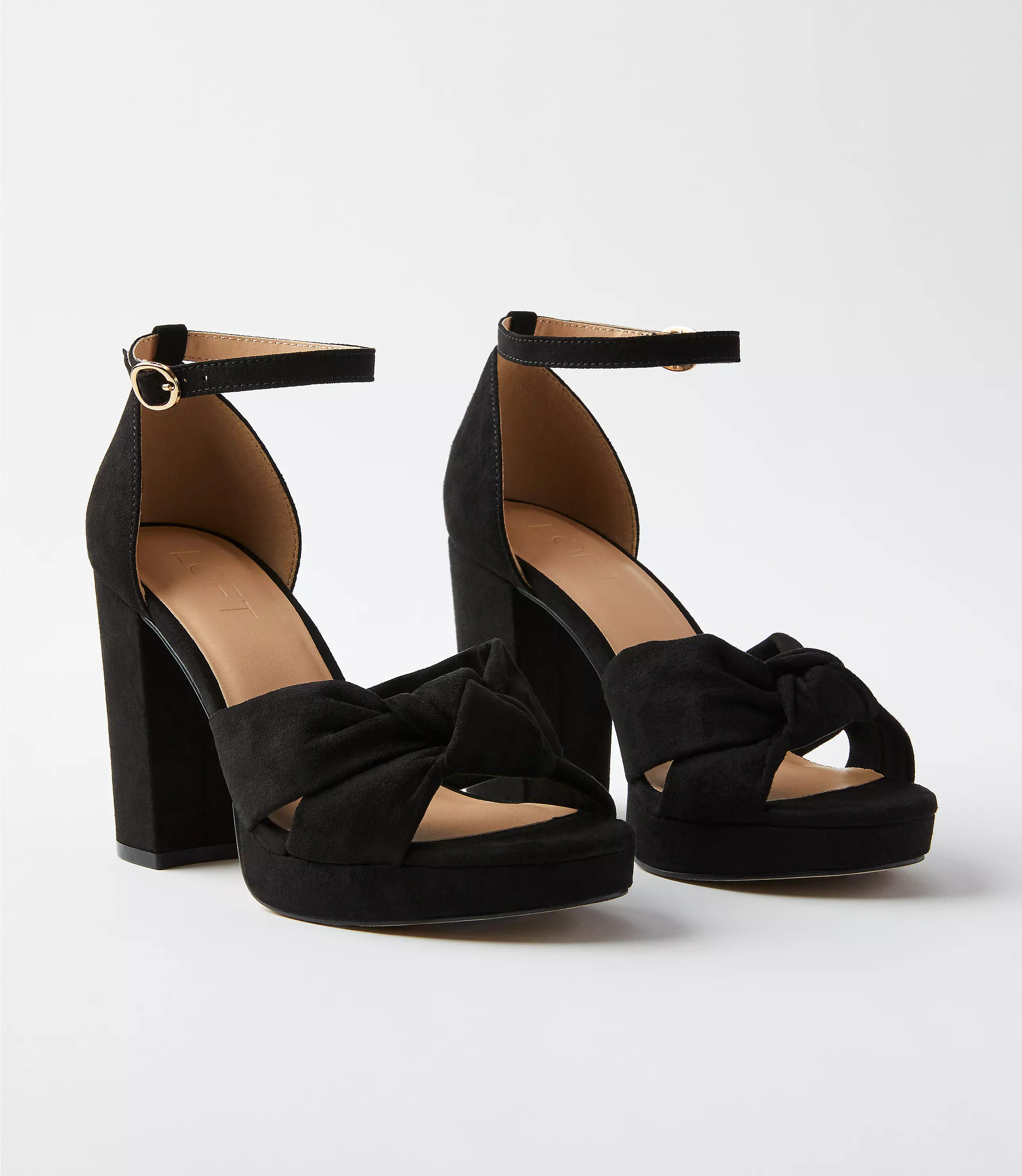 Knotted Platform Heels | LOFT