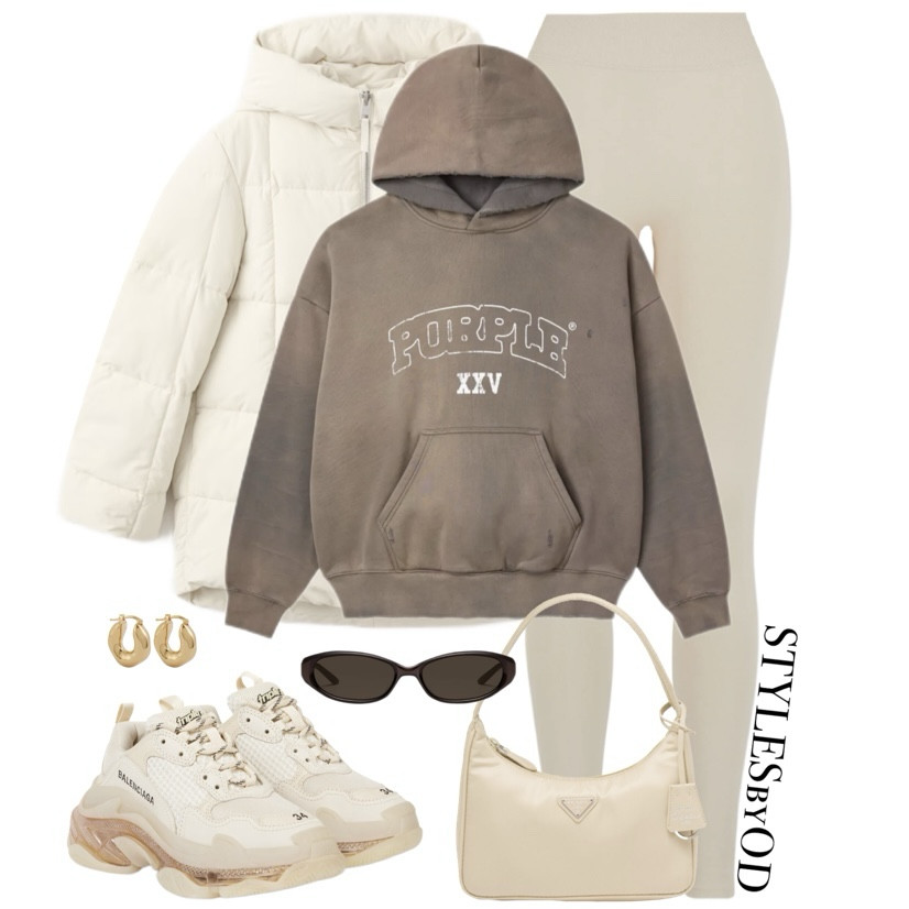 sporty and comfy winter outfit❄️ which one do you choose all beige or all black👀

#sneaker #pufferjacket #winterwardrobe #comfystyle #casual 

Winter capsule wardrobe, puffer jacket, sneaker, all black, beige aesthetic 

#LTKGiftGuide #LTKootd #LTKSeasonal