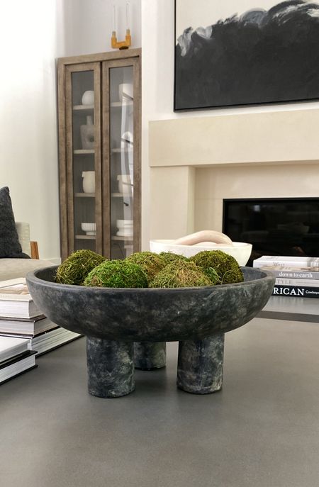 Coffee table styling with this gorgeous organic modern footed ceramic bowl.


#LTKhome