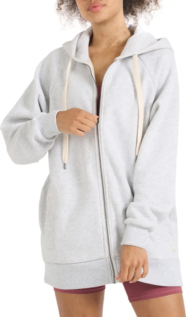Restore Oversize Organic Cotton Blend Zip Hoodie | Nordstrom