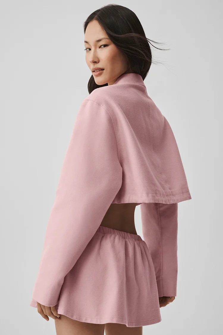 Cropped Fan Favorite Full Zip Jacket | Alo Yoga (US)