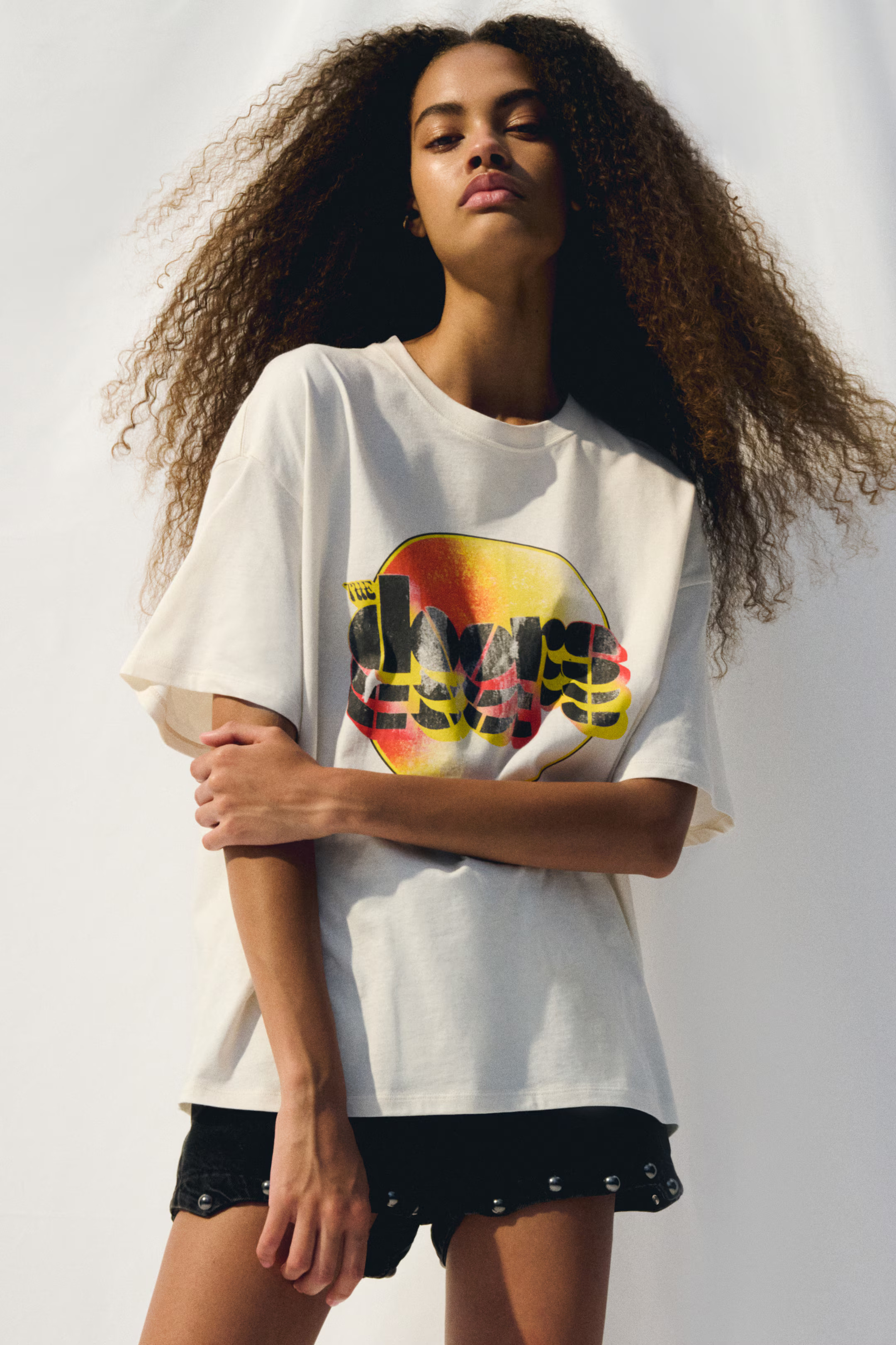 Oversized Printed T-Shirt | H&M (US + CA)
