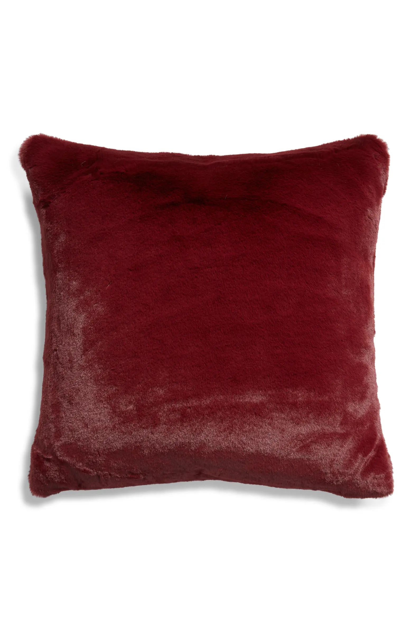 Favorite Faux Fur Accent Pillow | Nordstrom