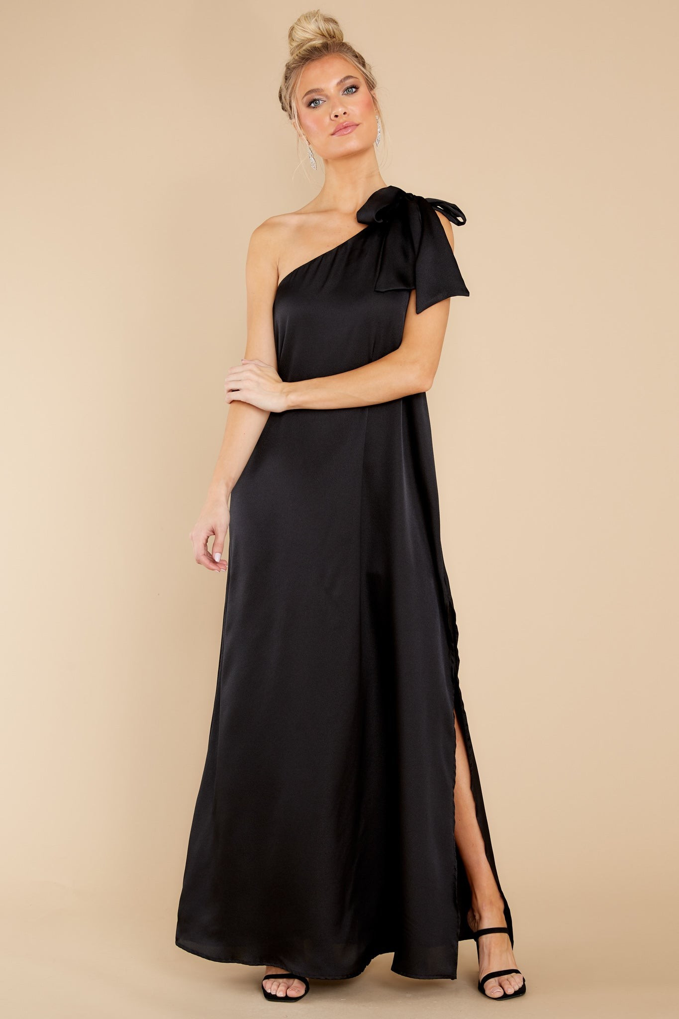 New Chapter Black Maxi Dress | Red Dress 