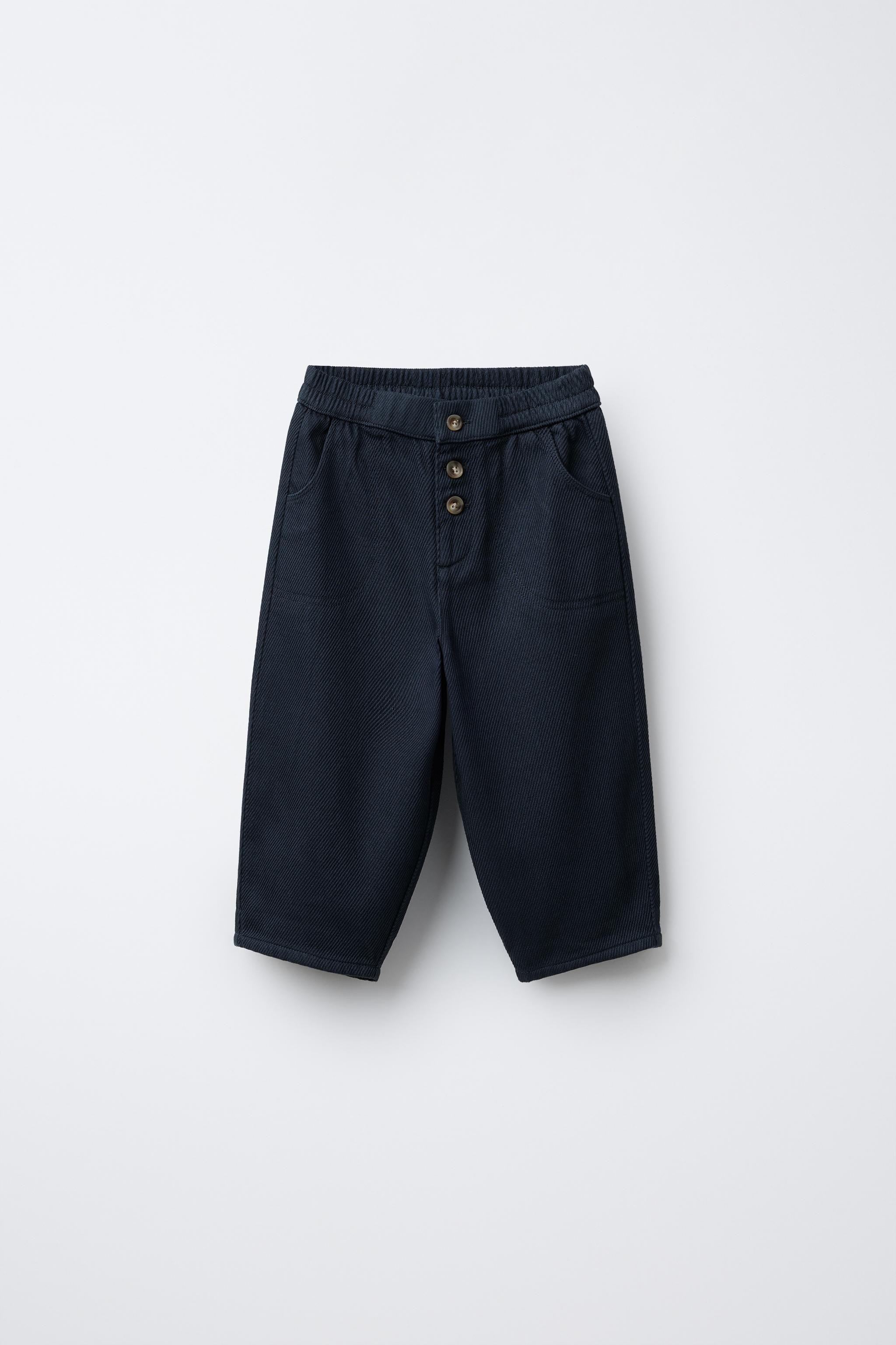 SOFT TOUCH BUTTON PANTS | Zara US