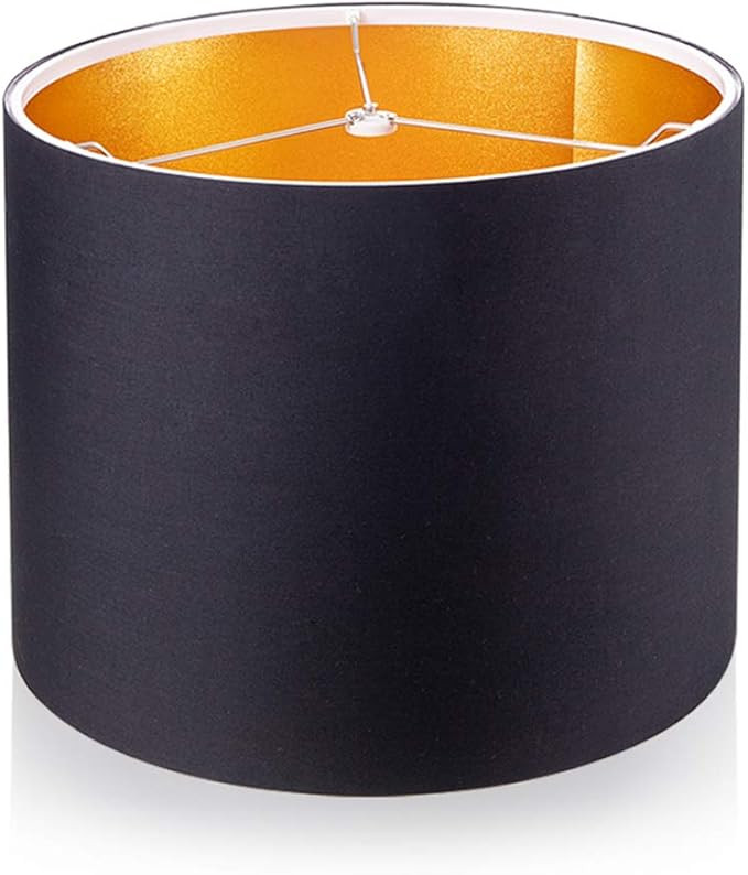 Wellmet 14"x14"x11"Assembly Required Lampshade for Table Lamp ,Bedside Lamp,Floor Lamp,Fabric Dru... | Amazon (US)