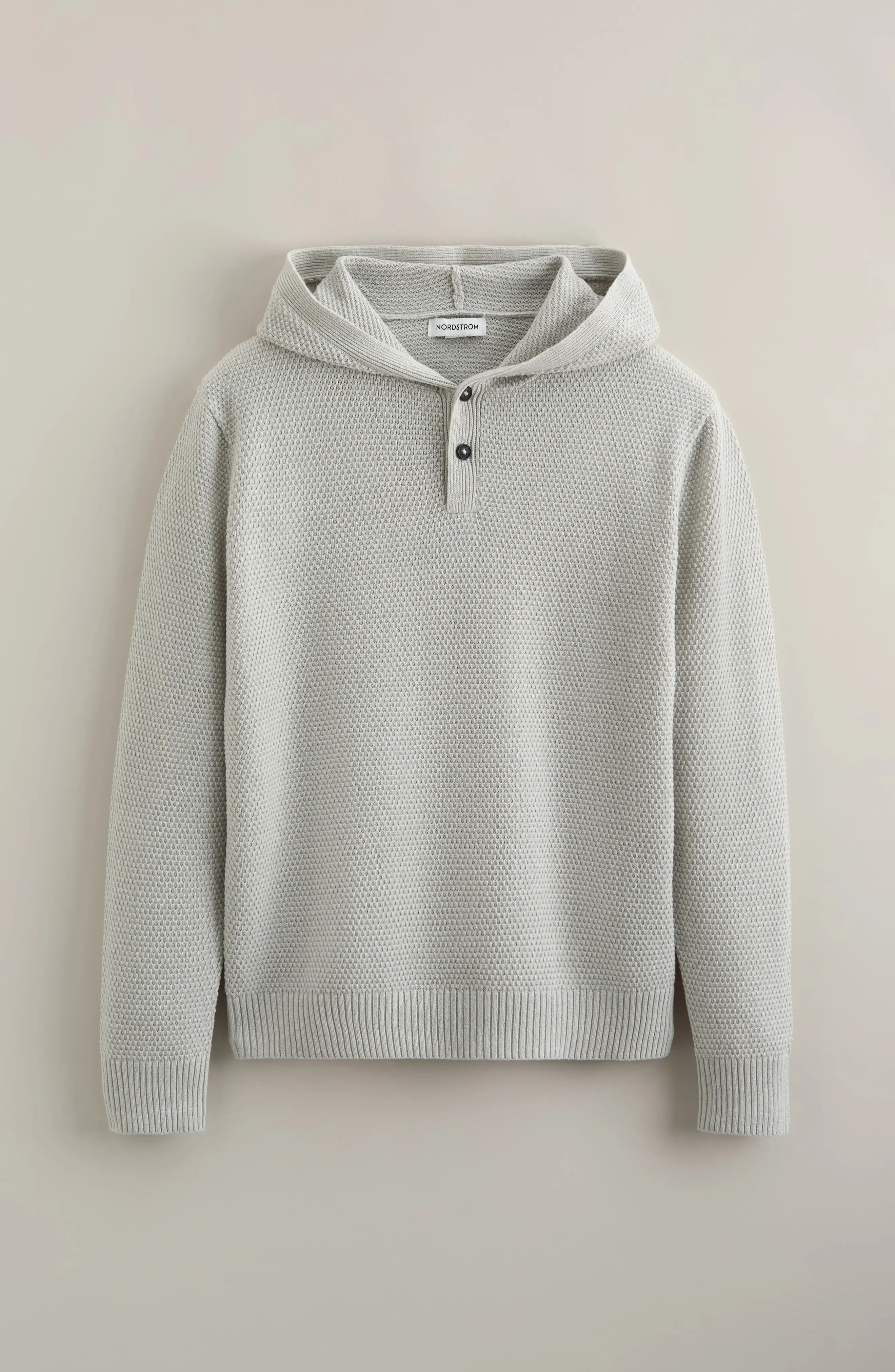 Kids' Hooded Henley Sweater (Men) | Nordstrom | Nordstrom