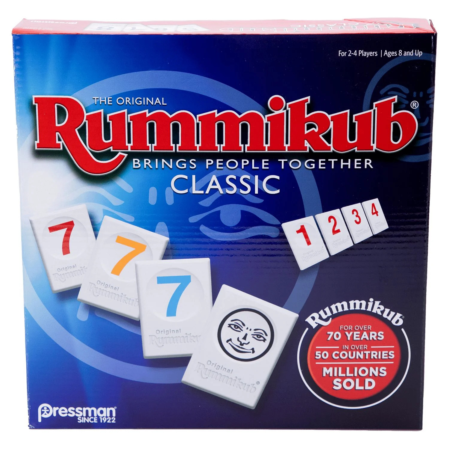 Pressman Rummikub Classic Edition Game - Original Rummy Tile Game for Kids and Adults | Walmart (US)